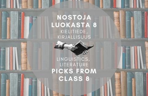 kirjoja kirjahyllyssä.