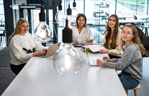 UEF-lähettiläät Snellmaniassa