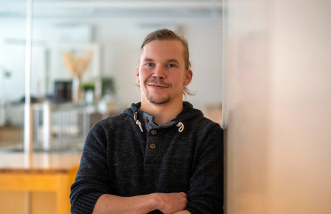 Metsätieteen opiskelija Ari Voutilainen