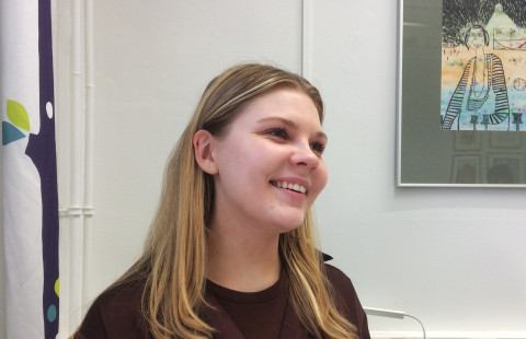 Lukiolainen Rilla Räsänen.