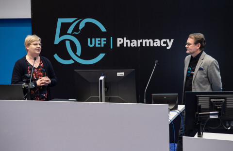 Anu Rasi-Leskinen ja Jarkko Ketolainen.