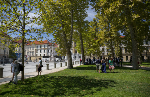 Park in Ljubljana.