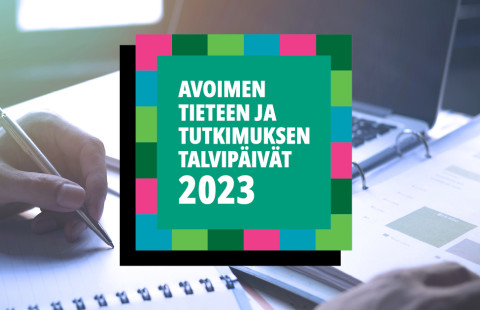 Avoimen tieteen ja tutkimuksen talvipäivät 2023 tapahtumakuva (TSV)