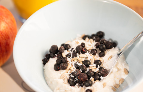 Terveellinen aamupala.