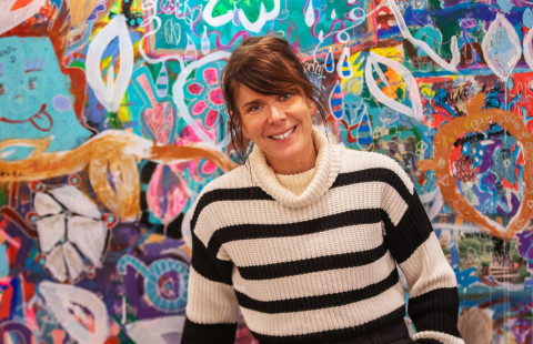 Avoimen yliopiston opiskelijatarinan haastateltava Kerttu Syreeni.