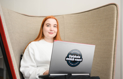 Opiskelija Tuuli Uutela