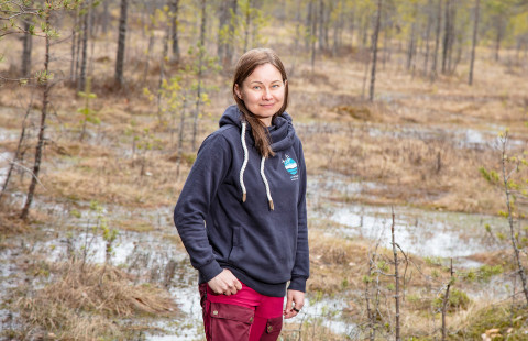 Yliopistotutkija, dosentti Anna Laine-Petäjäkangas. Kuva: Suomen Kulttuurirahaston Pohjois-Karjalan rahasto