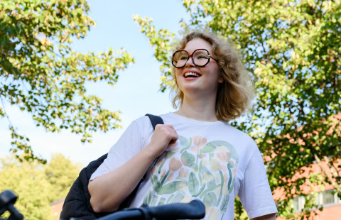 Farmasian opiskelija Enni Jacobsson