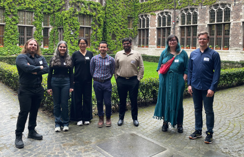 Researchers of the YUFE4Postdocs projects at the UEF.