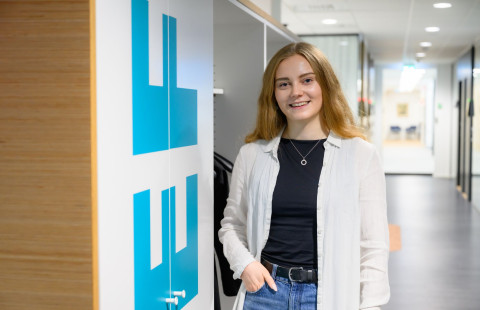 UEF-sisällöntuottaja Sara Koskinen