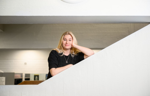 Fysiikan ja matematiikan aineenopettajaopiskelija Venla Sinkkonen