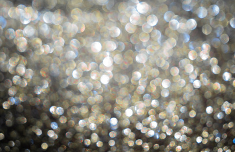 Gold and silver glitter. Photo Mostphotos.