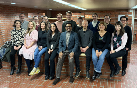 Participants of the UEF Research Group Leader training in autumn 2025. Photo: Tero Karjalainen.