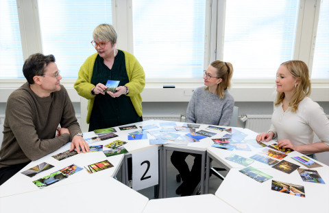 Juha Savinainen, Virpi Tiitu, Sanna Pasonen-Seppänen and Anna Viitasalo.