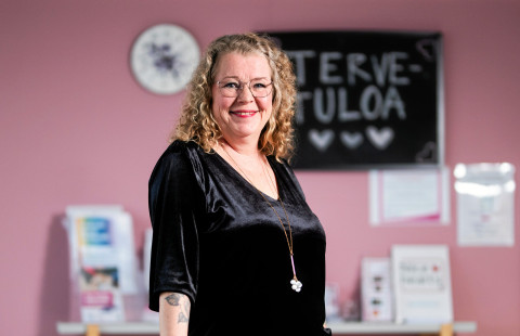 Nicehearts ry:n toiminnanjohtaja Johanna Sjöholm. Kuva: Savon Sanomat / Johanna Erjonsalo