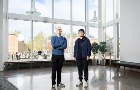 Atte Pennanen ja Siyu Wang.